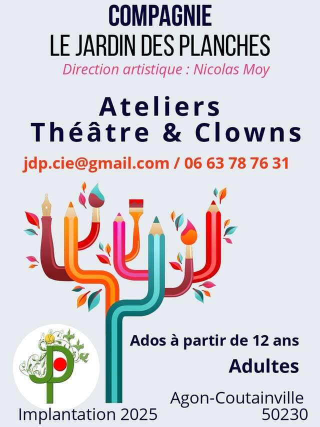Ateliers Théâtre & Clowns (ados et adultes)