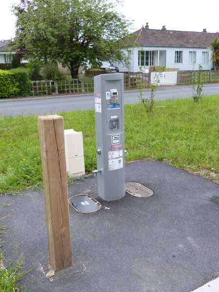 Aire de stationnement et de services