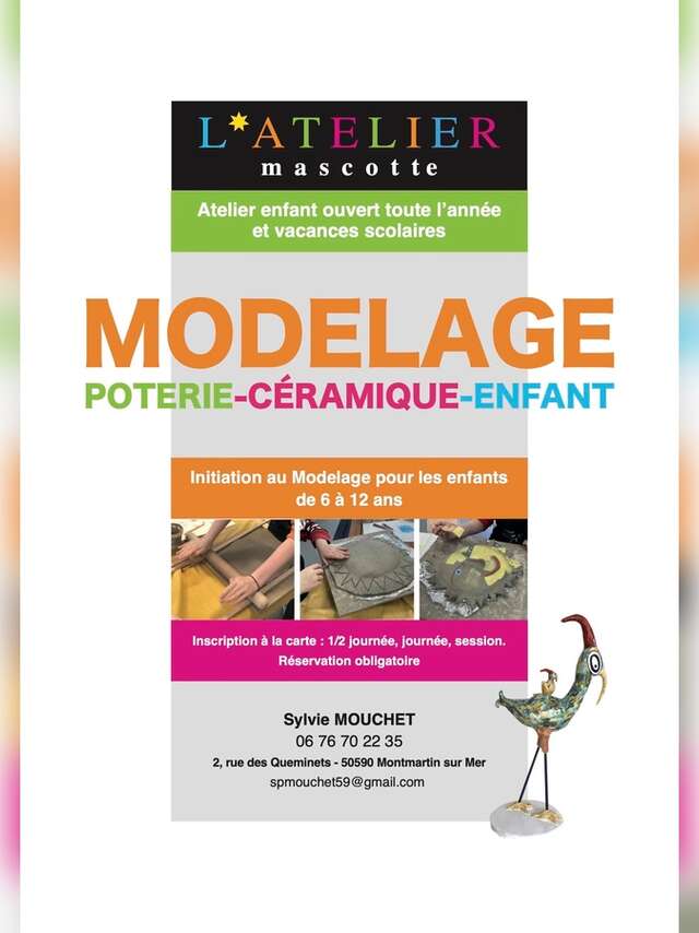Atelier Mascotte : initiation modelage / céramique