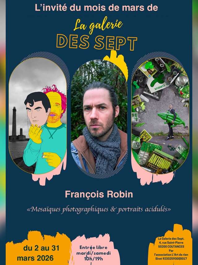 "Mosaïques photographiques et portraits acidulés"