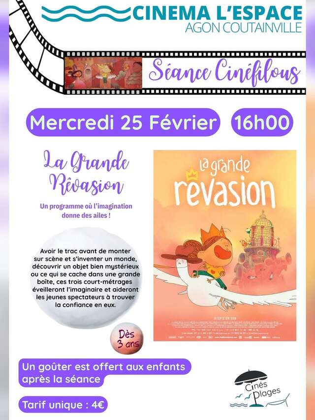 Cinéfilou Goûter "La grande rêvasion"