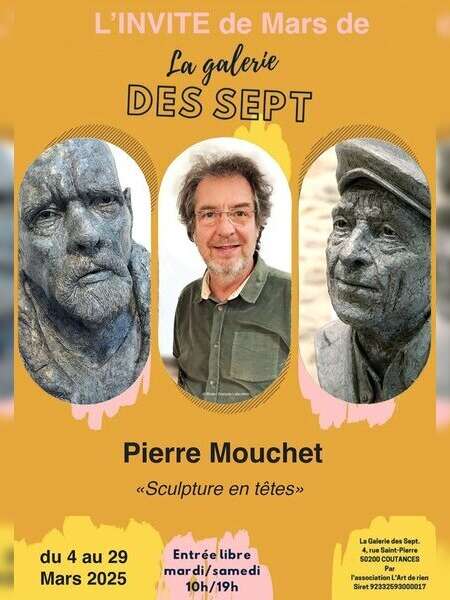 "Sculpture en têtes" : une exposition de Pierre Mouchet