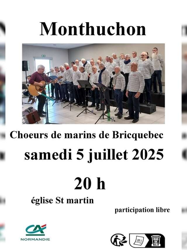 Concert de chants marins : Le Chœur des Marins du Cotentin