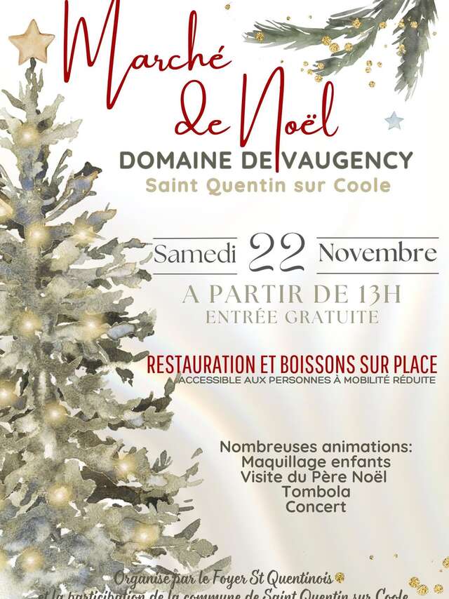 Marché de Noël à Saint-Quentin sur Coole