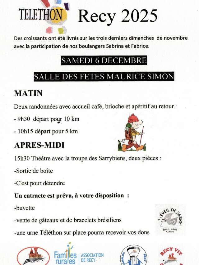 Téléthon à Recy