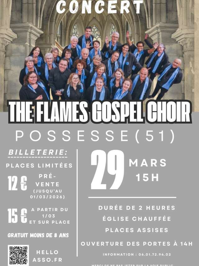 Concert : The Flames Gospel Choir