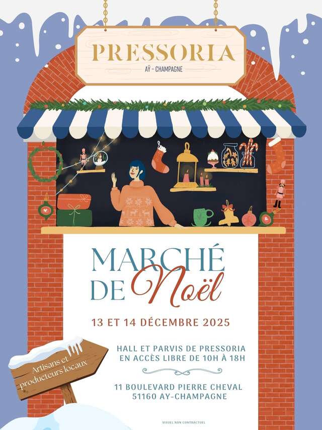 Marché de Noël chez Pressoria