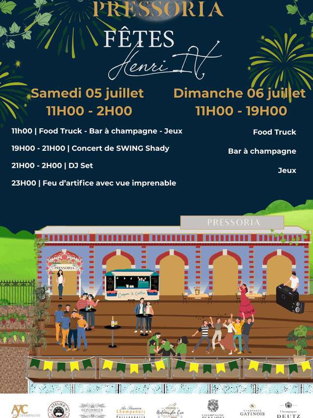 Fêtes Henri IV chez Pressoria
