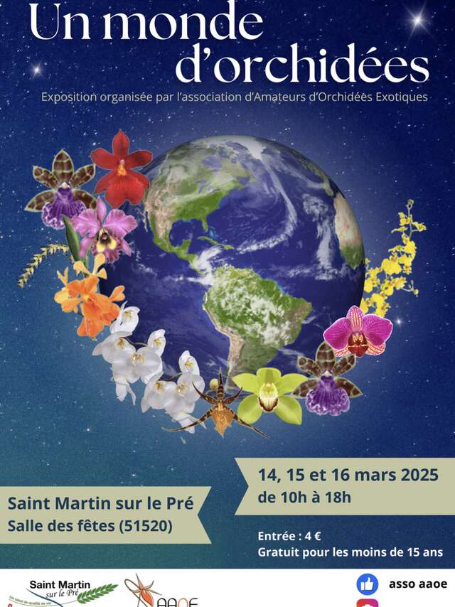 Exposition : Un Monde d'Orchidées