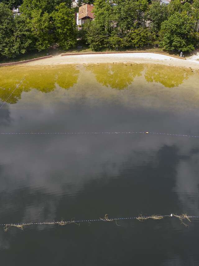 Plage des Sources du Lac