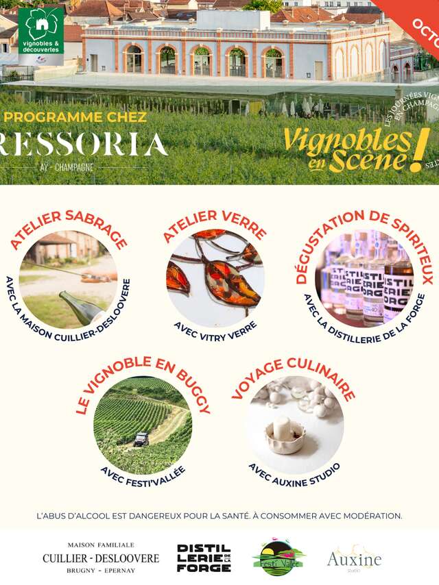 Vignobles en Scène chez Pressoria