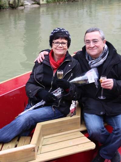 Balade en barque spéciale Saint-Valentin