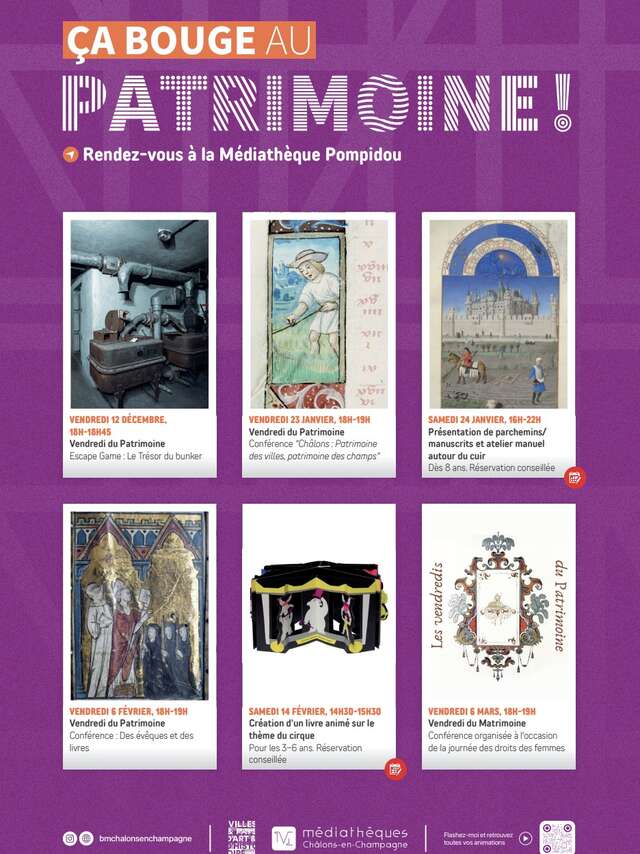 Les Vendredis du Patrimoine