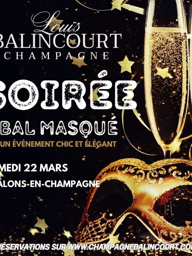 Champagne Balincourt : Soirée Bal Masqué