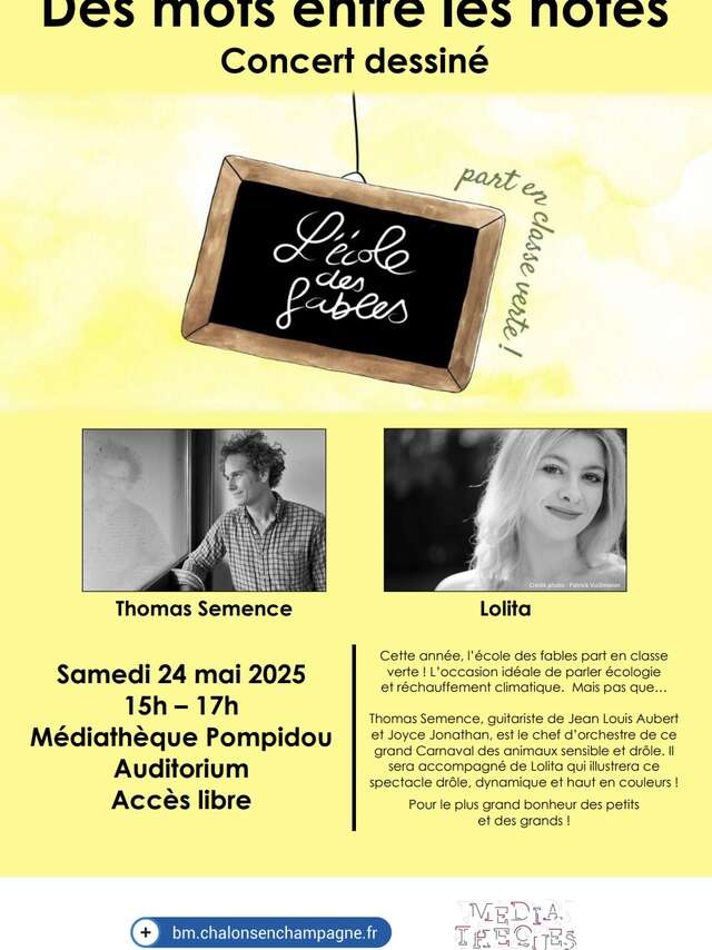 Des mots entre les notes