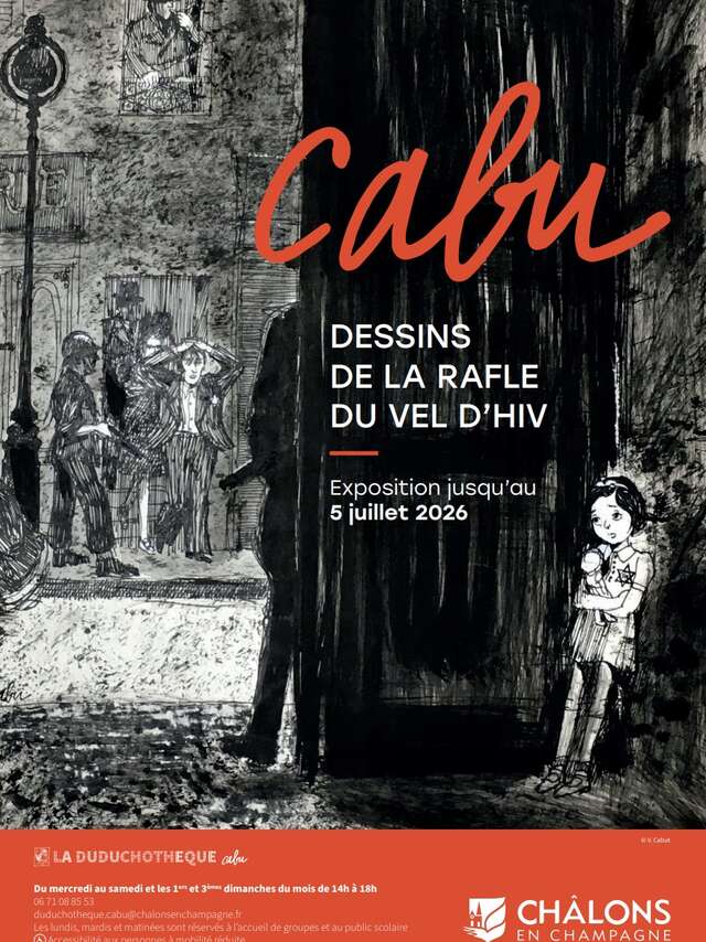Exposition : Cabu, dessins de la Rafle du Vel d'Hiv