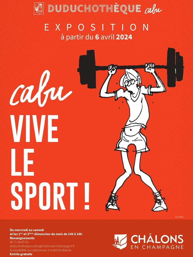 Exposition : Cabu Vive le Sport !