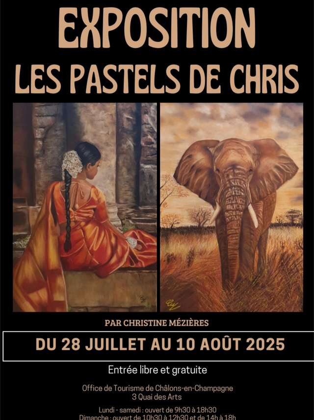 Exposition : Les Pastels de Chris