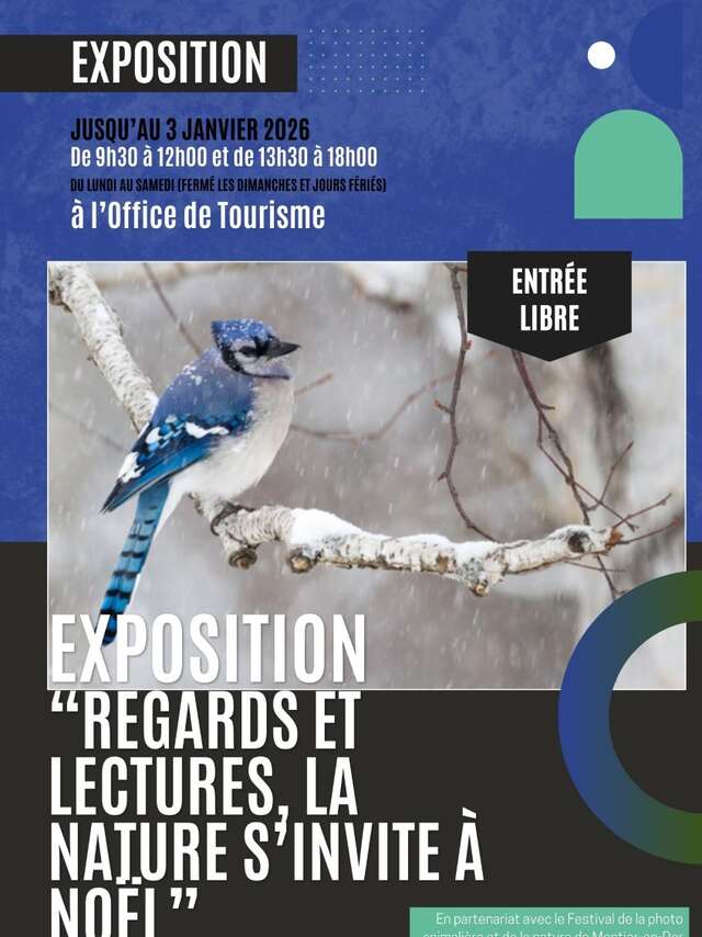 Exposition : Regards & Lectures – La nature s’invite à Noël