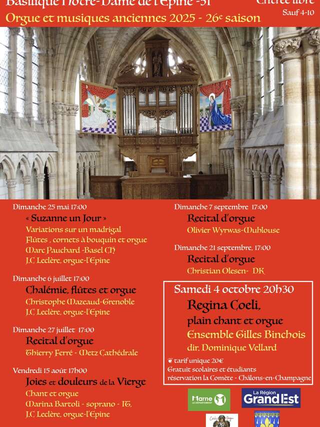 26ème Festival d'Orgue et Musiques Anciennes