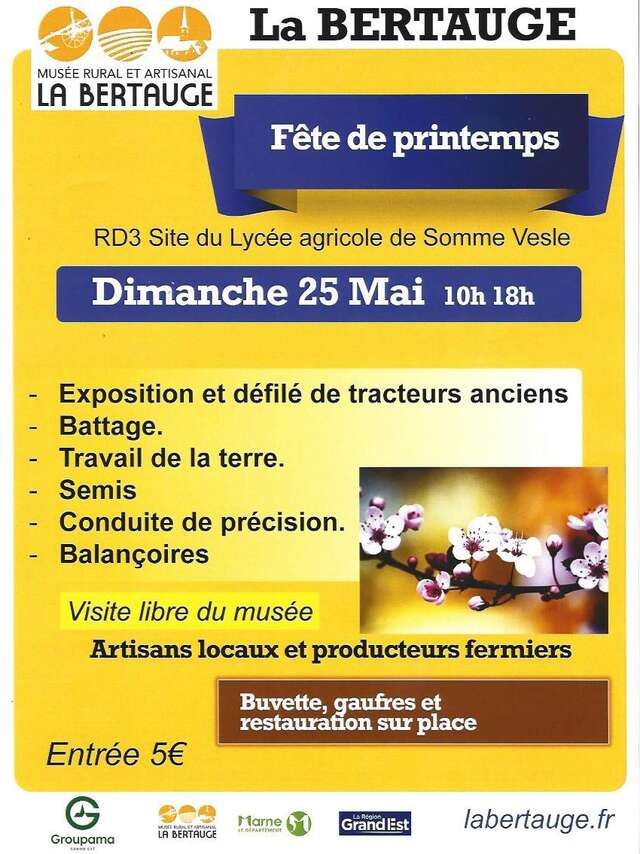 Fête de Printemps au Musée Rural La Bertauge