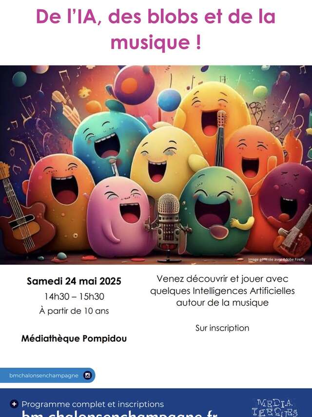 De l'IA, des Blobs et de la Musique