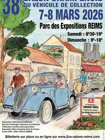 38ème salon champenois du véhicule de collection