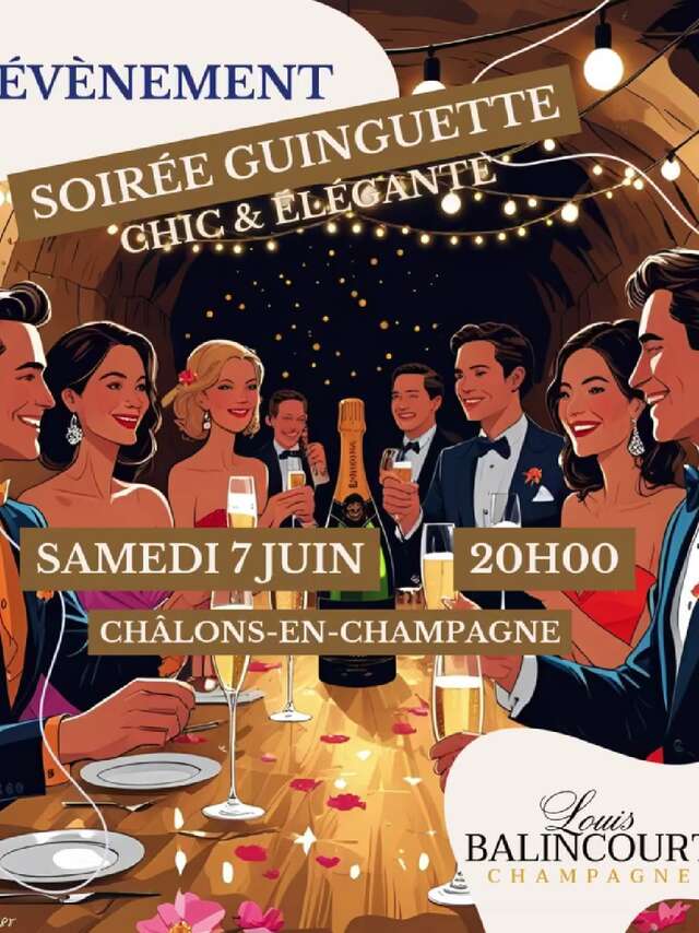 Champagne Balincourt : Soirée Guinguette