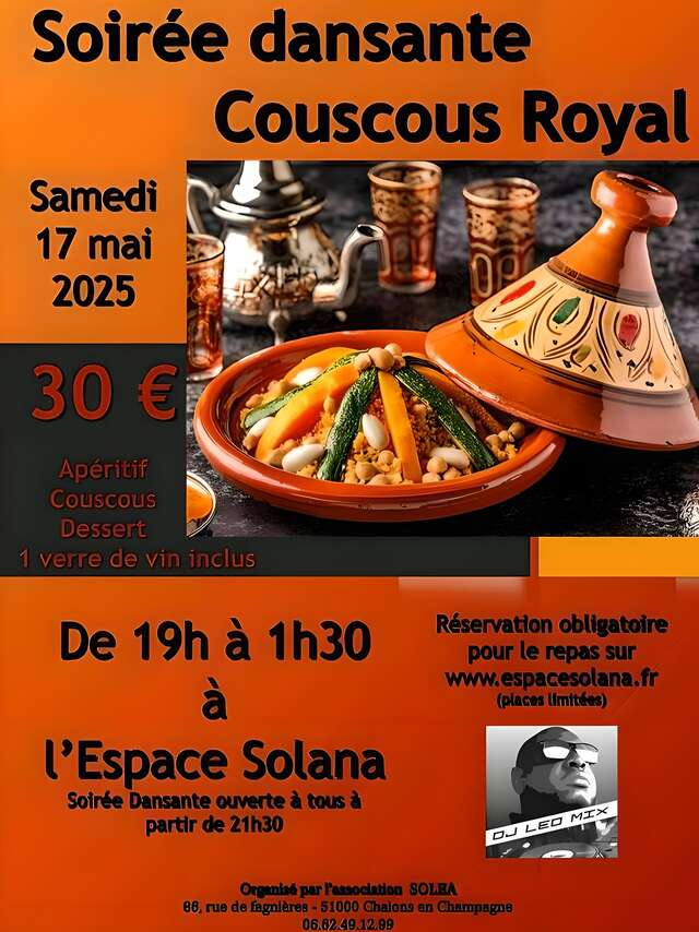 Soirée Dansante Couscous Royal