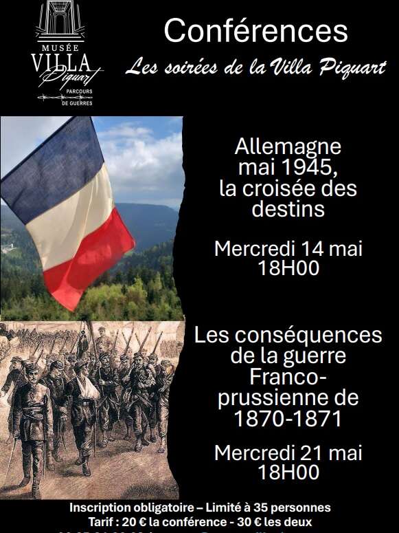 Conférences : Les Soirées de la Villa Piquart
