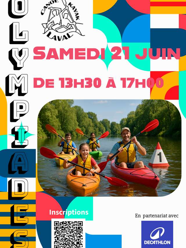 Olympiades en Canoë Kayak