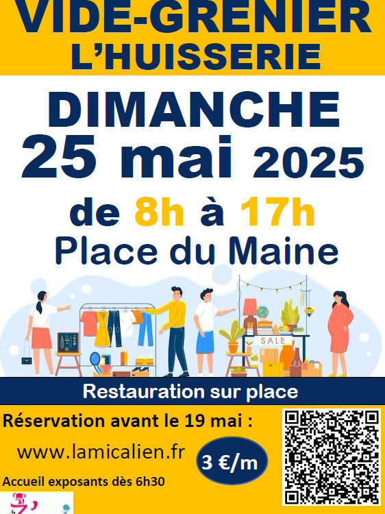 Vide-Grenier Ecole Publique L'Huisserie