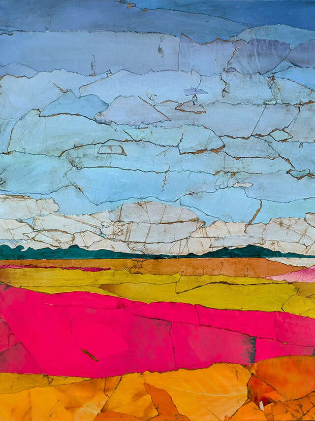 Exposition Marie-K: Collages
