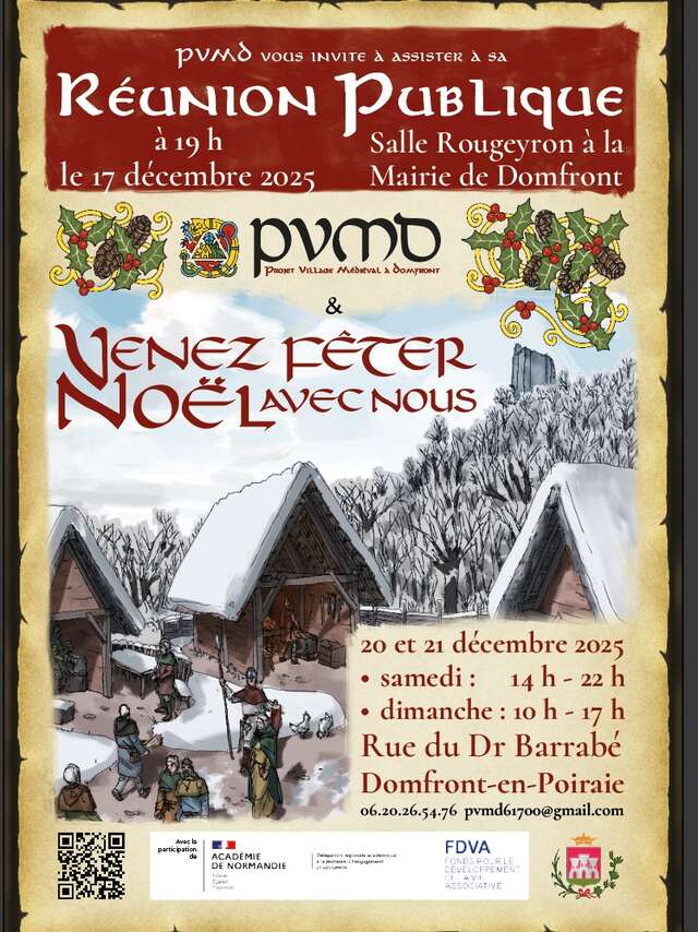Venez fêter Noël avec nous