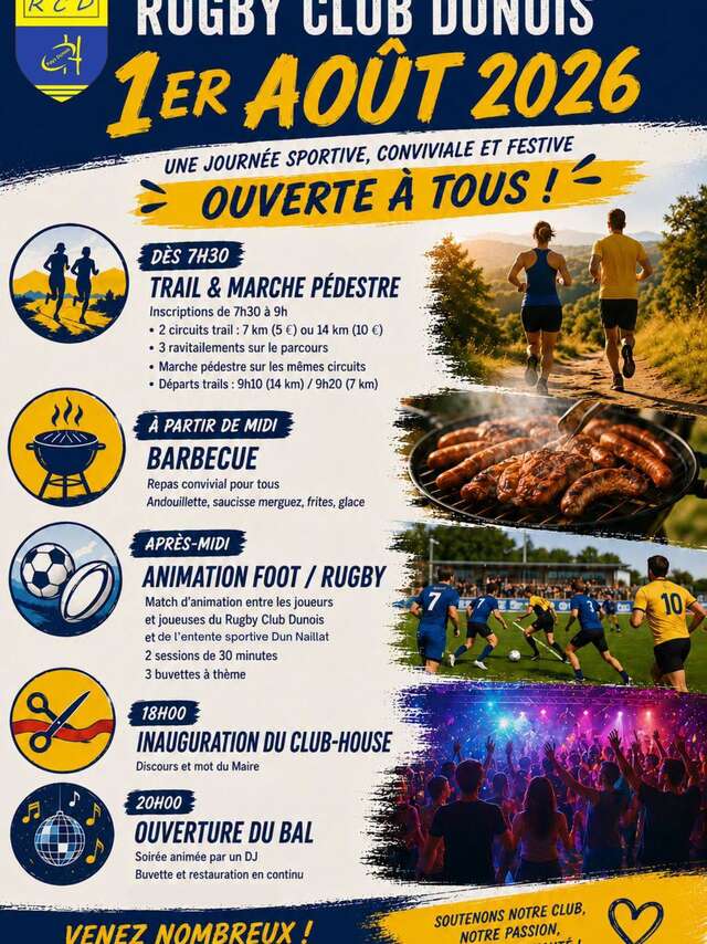 Journée sportive - Rugby Club Dunois