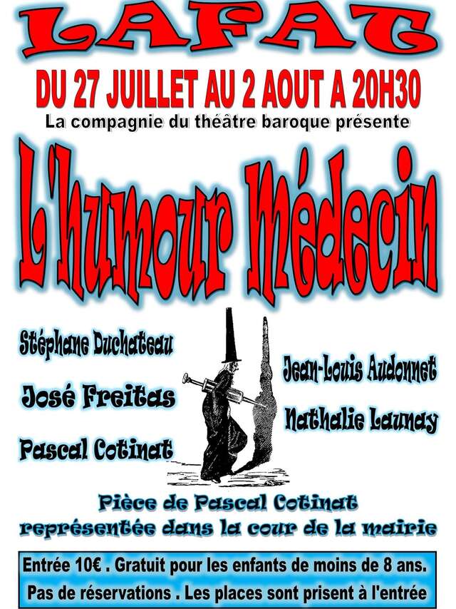 Théâtre "l'humour médecin"