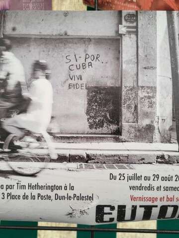 Exposition d'images de Cuba