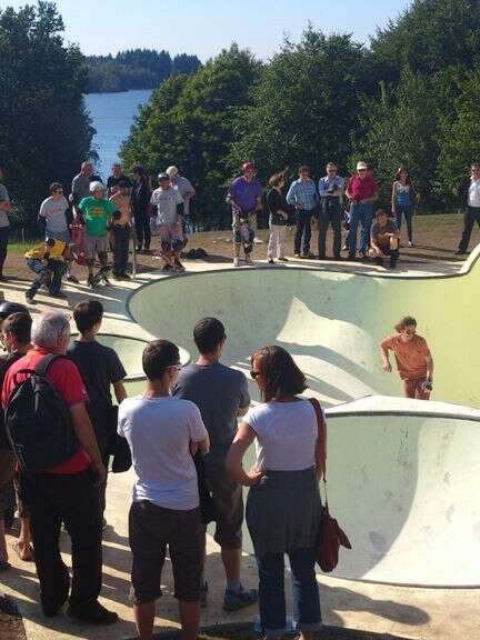 Skate Park OTRO de l'Île de Vassivière