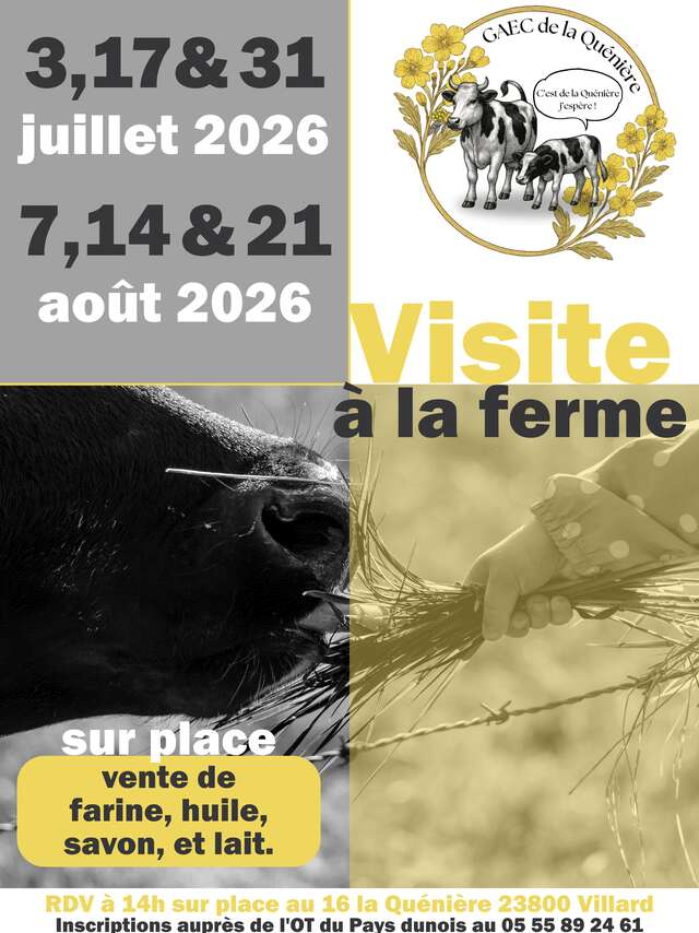 Visite à la ferme