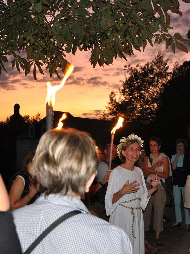 Lescar nocturne aux flambeaux