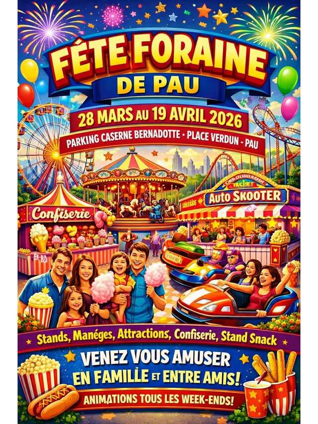 Fête foraine de Pau