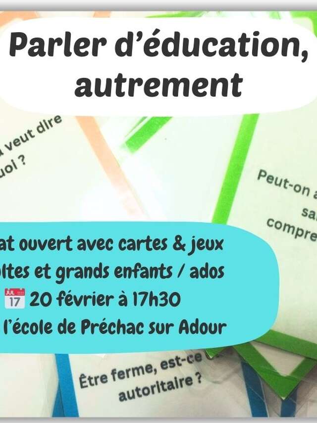 Débat ludique sur l’éducation