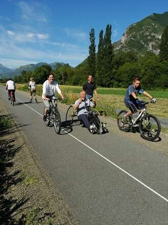 LA VOIE VERTE DES GAVES A VELO