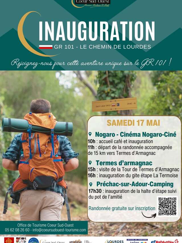 Balade accompagnée : inauguration du GR101