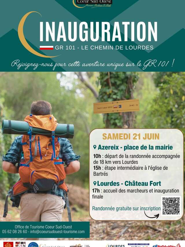 Balade accompagnée : inauguration du GR101