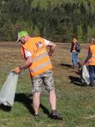 Ramassage des déchets "J'aime la nature propre"