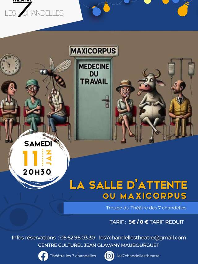 LA SALLE D'ATTENTE ou MAXICORPUS