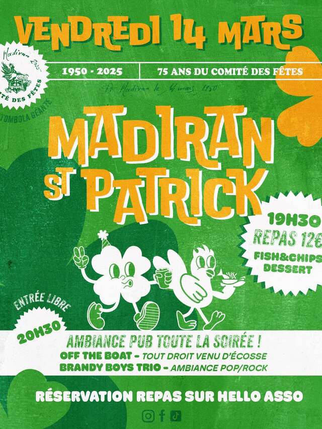 Soirée Saint-Patrick