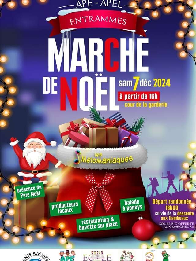 Marché de Noël à Entrammes