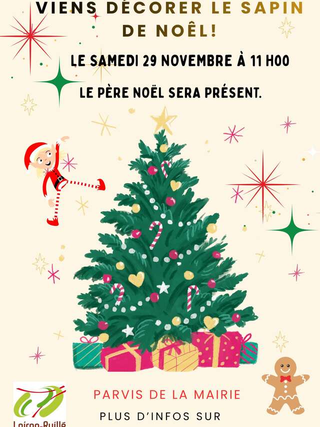 Décoration du sapin de Noël